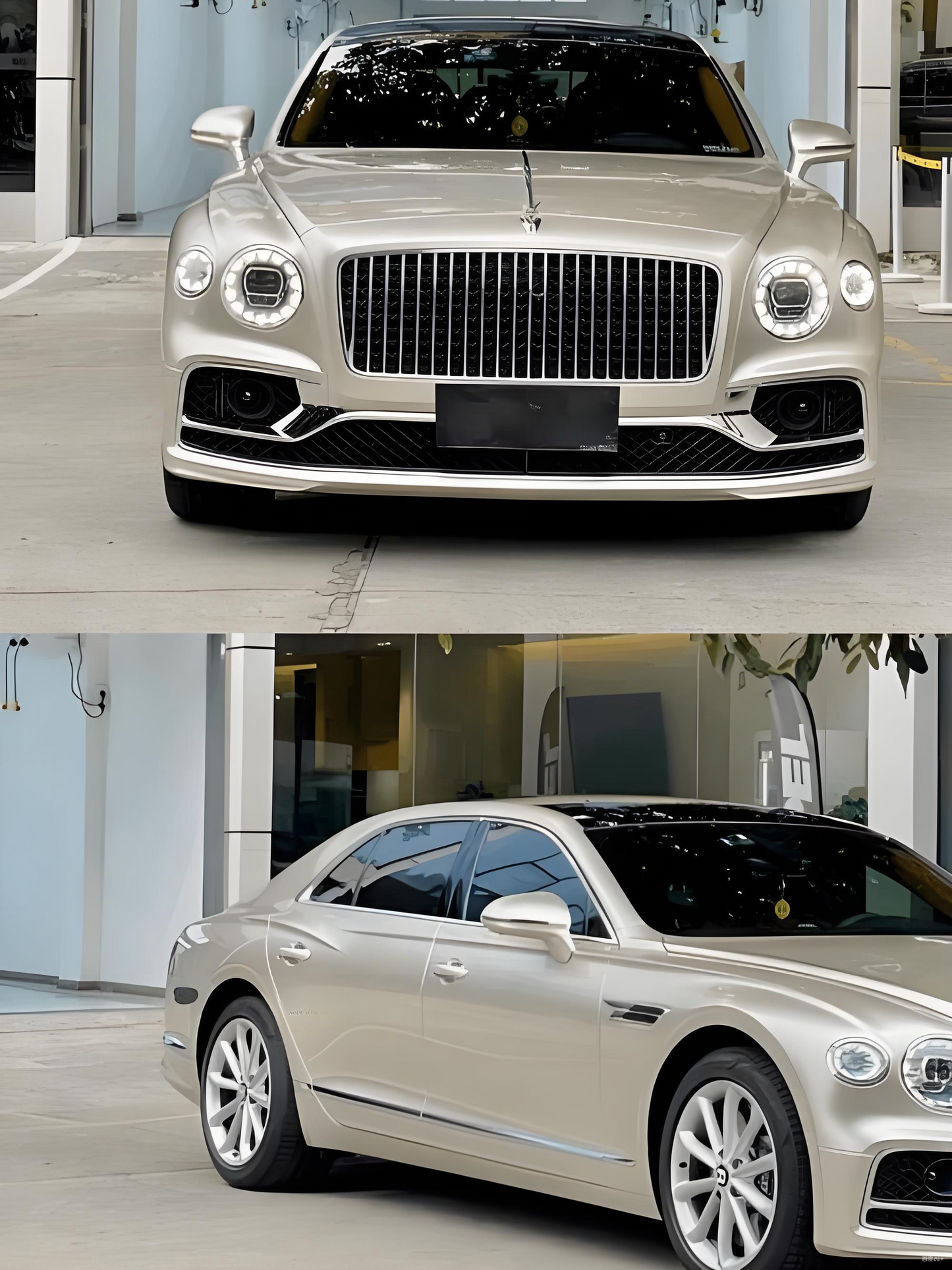 Super Bright Metallic Champagne Gold – PVC Metallic Gloss Vinyl Wrap