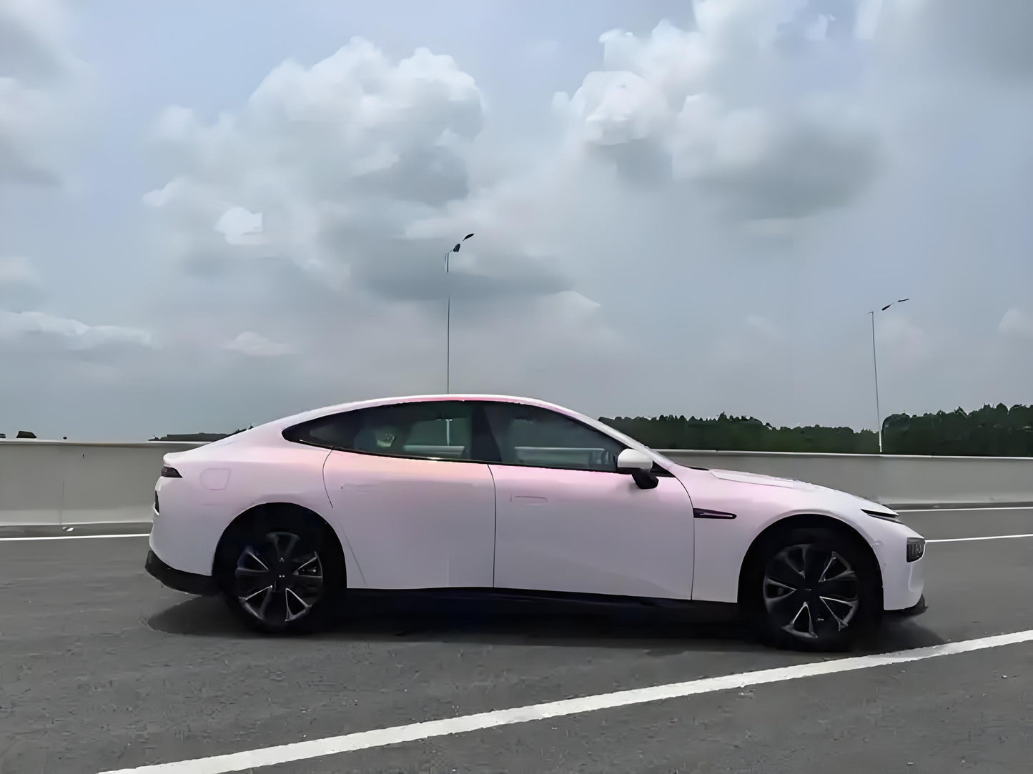 Diamond Concubine Pink – PVC Metallic Gloss Vinyl Wrap