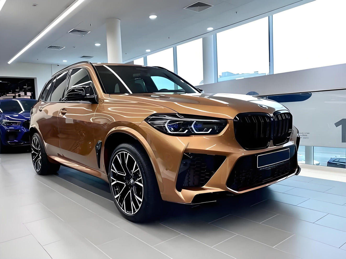 Caramel Brown – PVC Gloss Vinyl Wrap