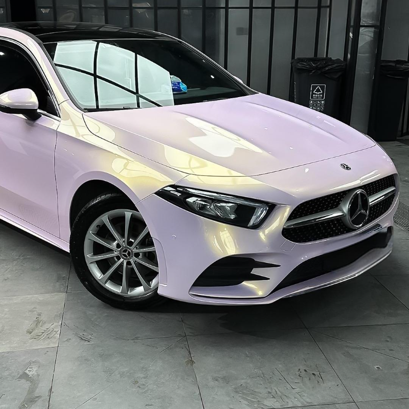 Liuli Gold – PVC Metallic Gloss Vinyl Wrap