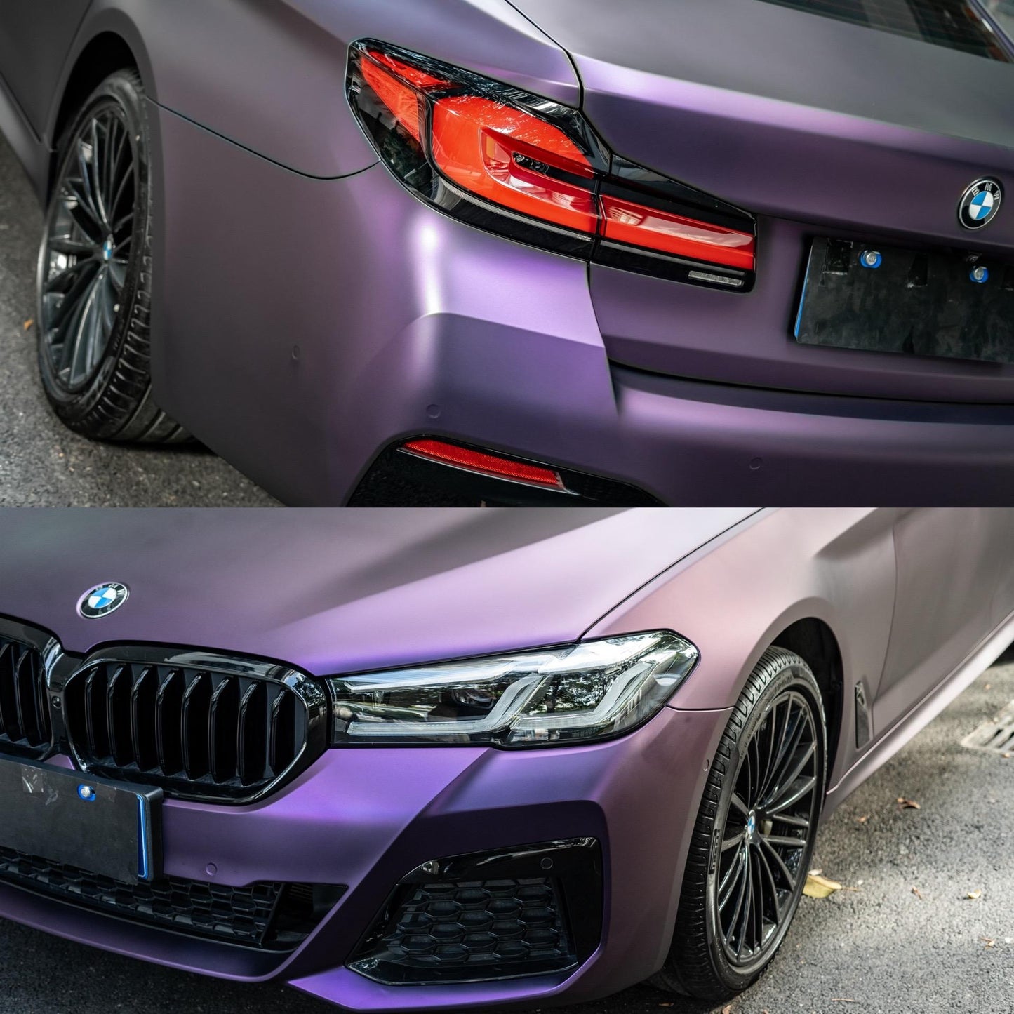 Matte Purple – PVC Satin Matte Vinyl Wrap
