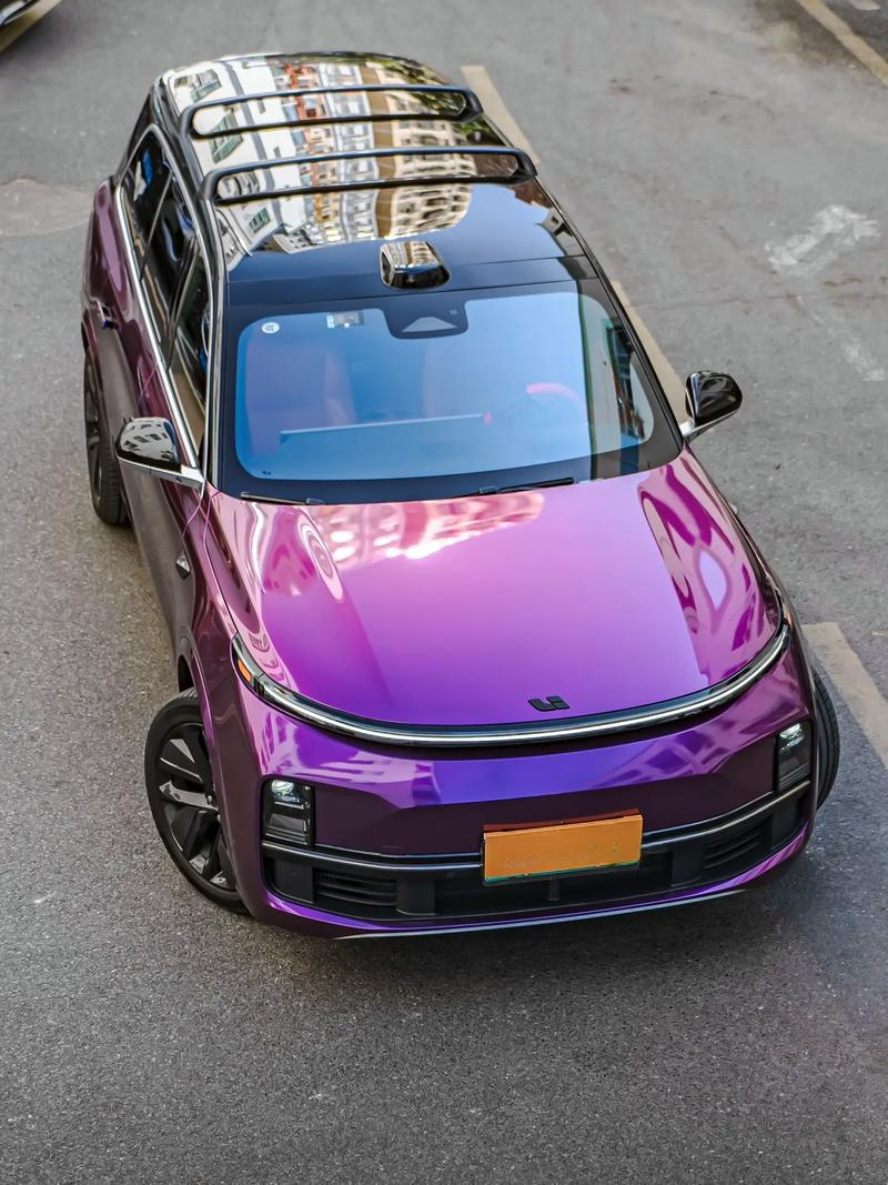 Super Bright Metallic Grape Purple – PVC Metallic Gloss Vinyl Wrap