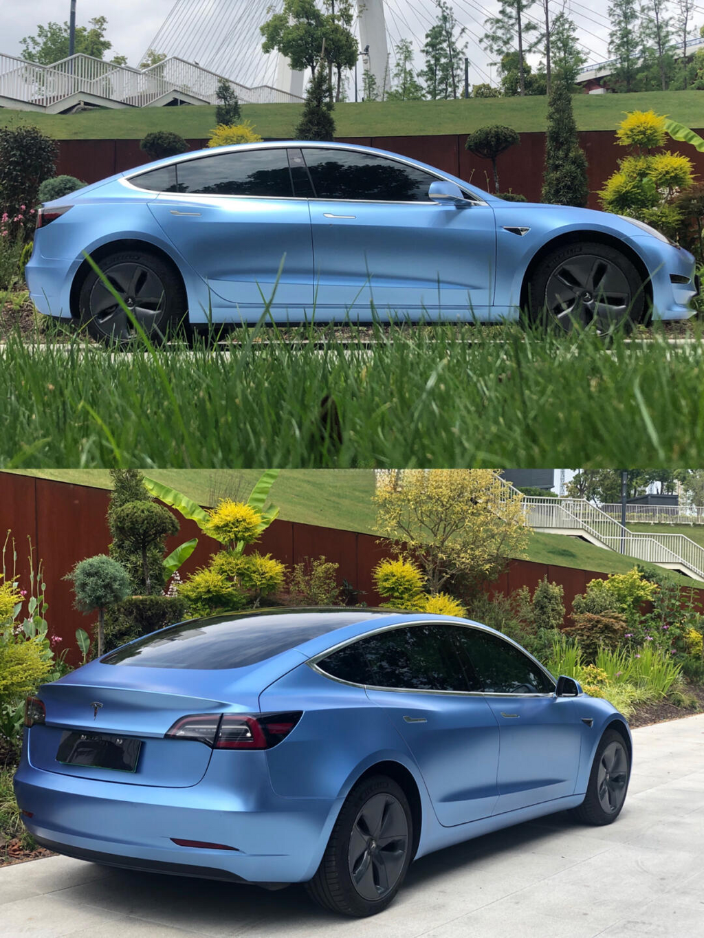 Electric Metallic Mist Blue