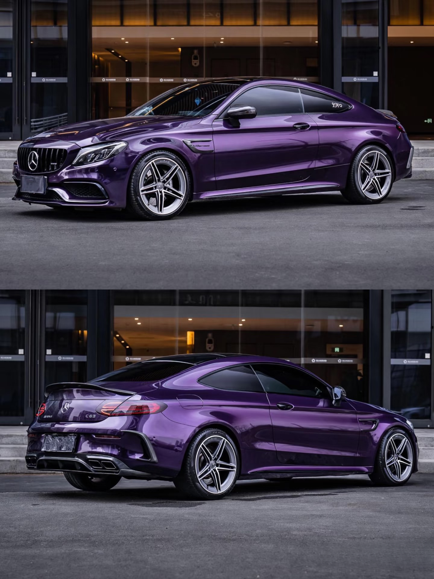 DISCONTINUED Venice Purple – PVC Metallic Gloss Vinyl Wrap
