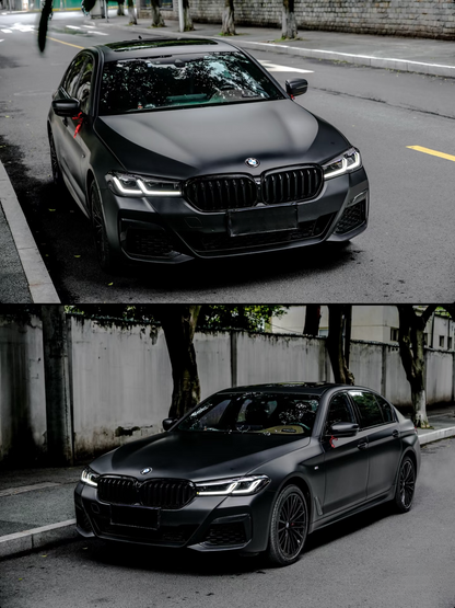 Samurai Black – PVC Matte Vinyl Wrap