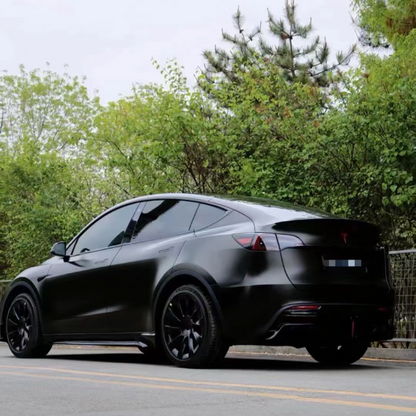 Electric Light Black – PVC Satin Vinyl Wrap