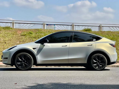 Distant Peak Blue Charm Gold – PVC Matte Metallic Vinyl Wrap