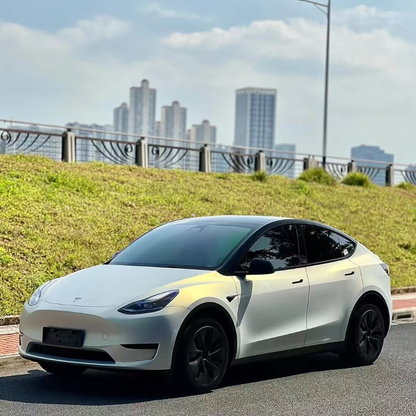 Distant Peak Blue Charm Gold – PVC Matte Metallic Vinyl Wrap