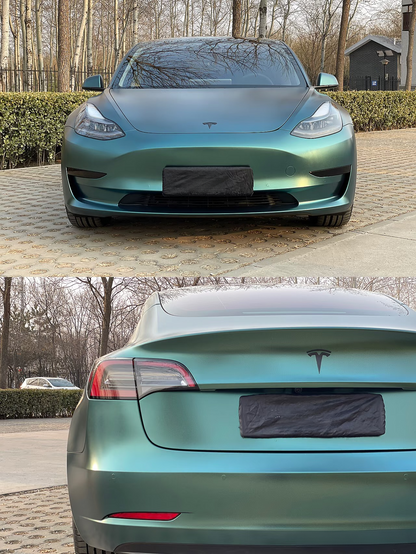 Electro Metallic Dark Green – PVC Metallic Gloss Vinyl Wrap