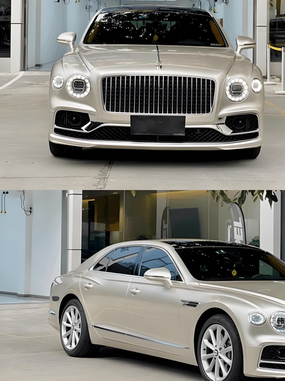 Super Bright Metallic Champagne Gold – PVC Metallic Gloss Vinyl Wrap