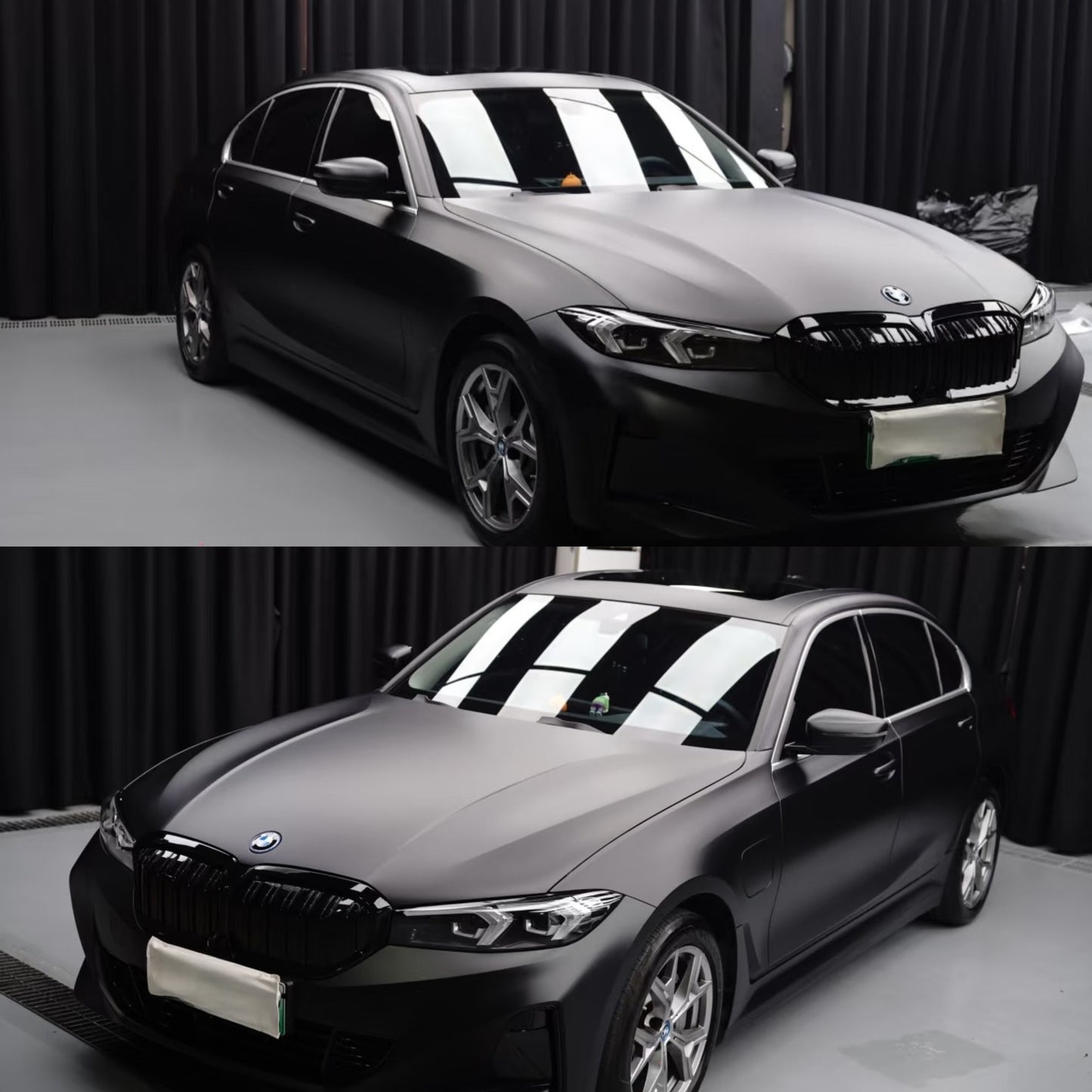 Matte Black – PVC Satin Matte Vinyl Wrap