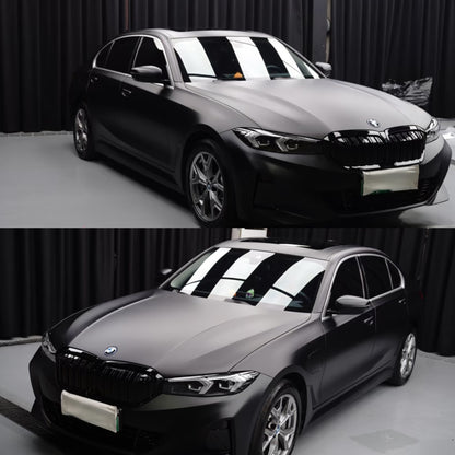 Matte Black – PVC Satin Matte Vinyl Wrap