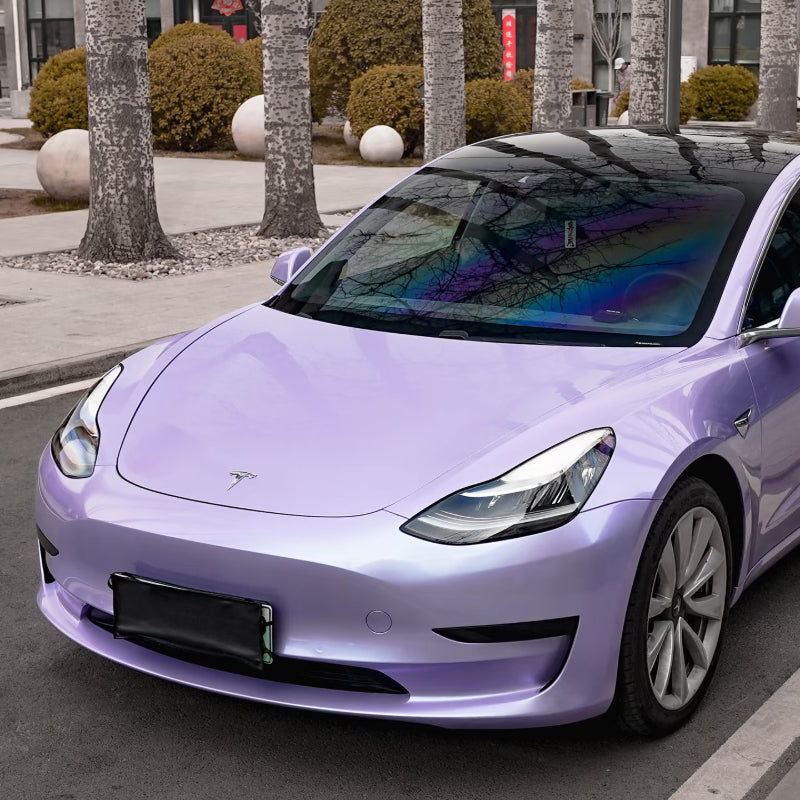 Silver Illusion Purple