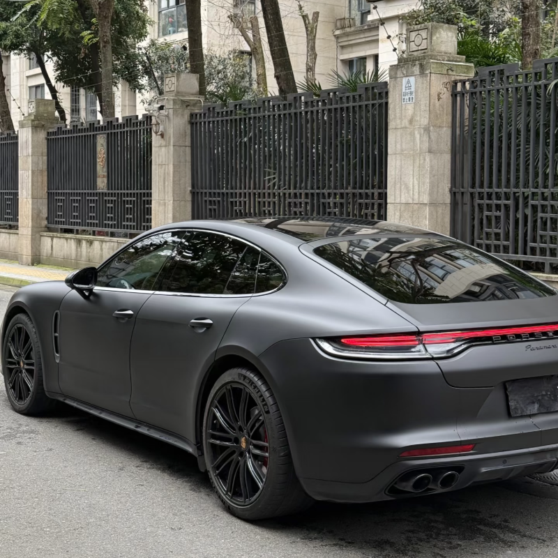 Matte Black – PVC Satin Matte Vinyl Wrap