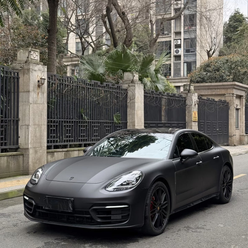 Matte Black – PVC Satin Matte Vinyl Wrap