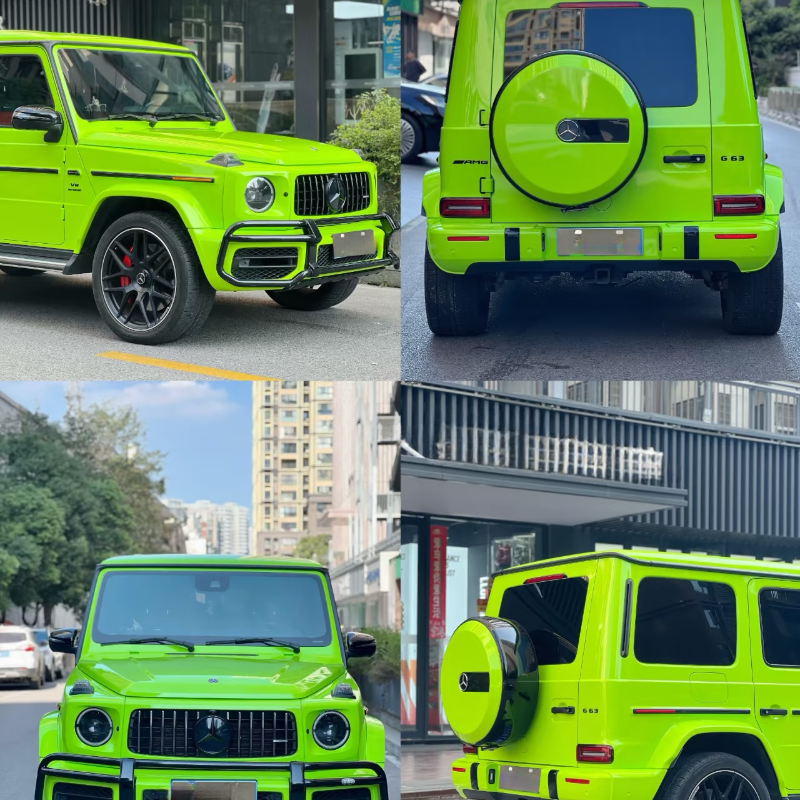 Crystal Apple Green – PVC High Gloss Vinyl Wrap