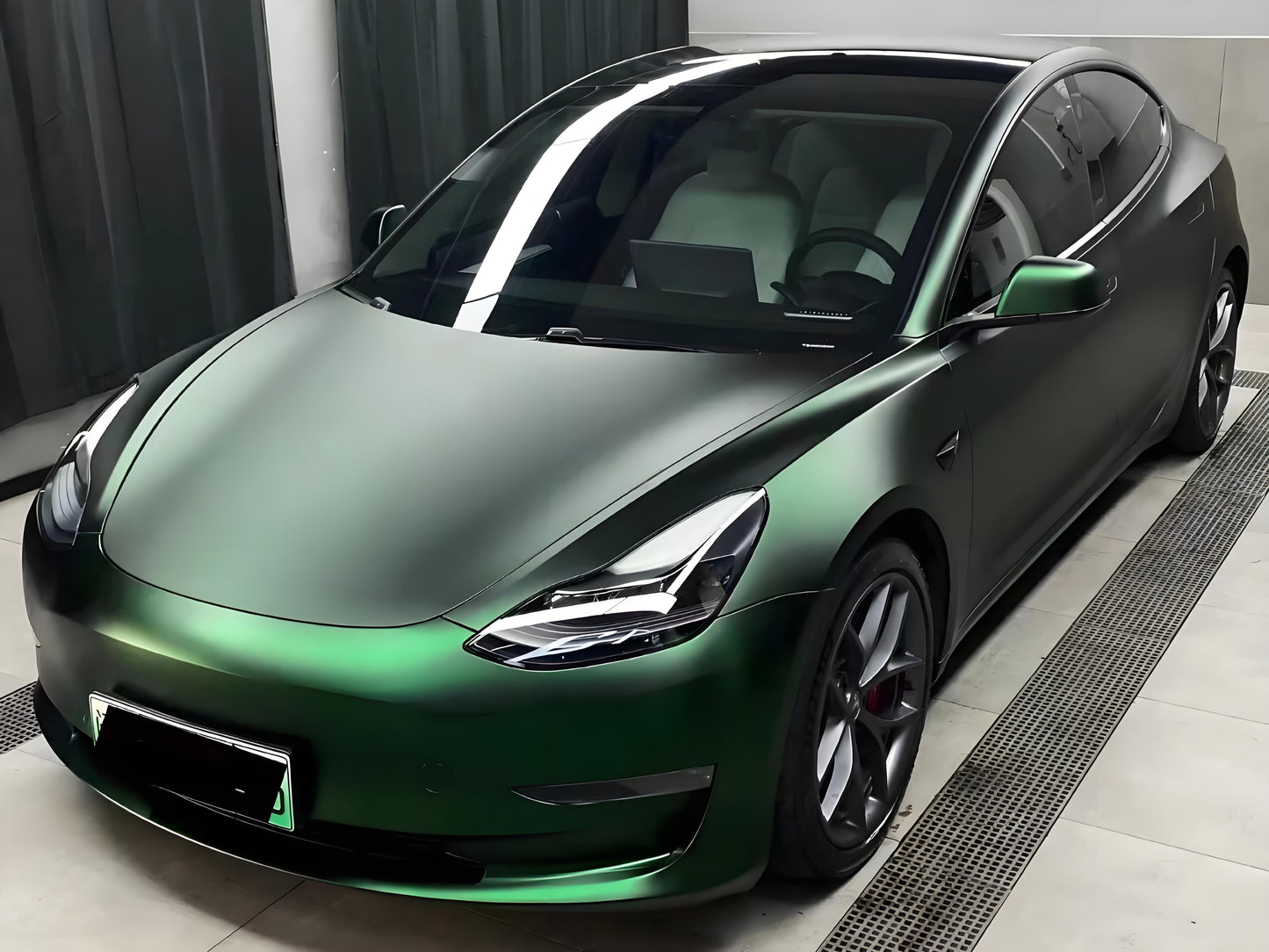 Ultra Matte Venom Green – PVC Matte Vinyl Wrap