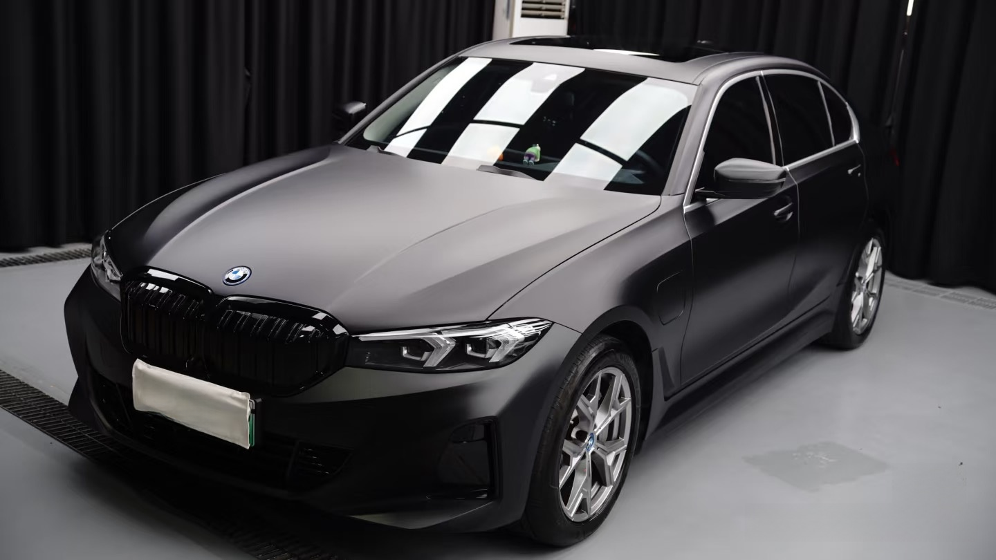 Matte Black – PVC Satin Matte Vinyl Wrap