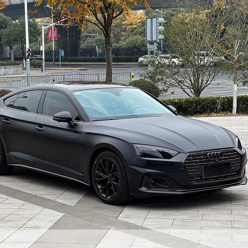 Matte Black – PVC Satin Matte Vinyl Wrap