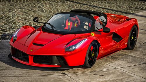 Crystal Ferrari Red