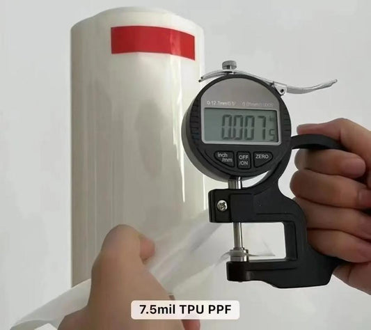 7.5 Mil Transparent / Clear PPF