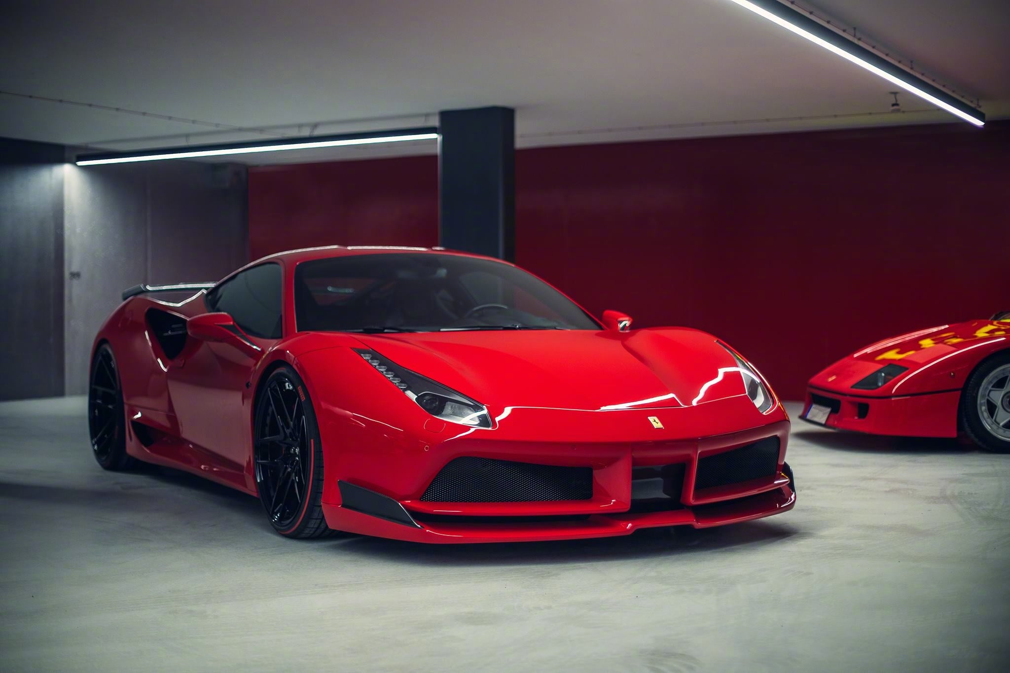 Crystal Ferrari Red