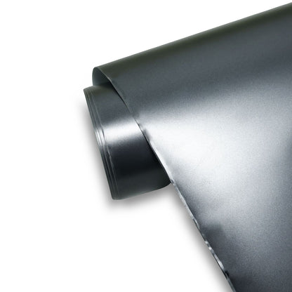 Mountain Ash Grey – PVC Satin Metallic Vinyl Wrap