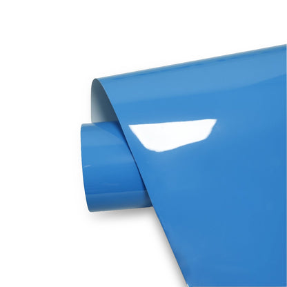 Crystal Sky Blue – PVC High Gloss Vinyl Wrap