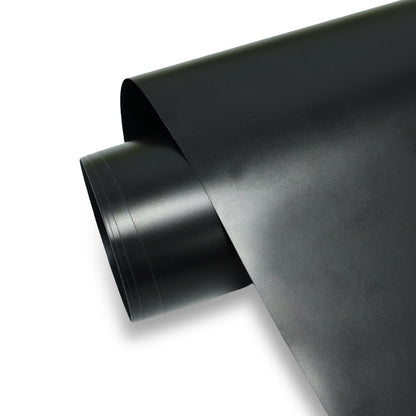 Electric Light Black – PVC Satin Vinyl Wrap