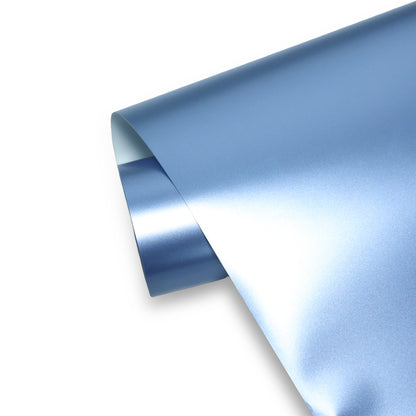 Electric Metallic Mist Blue – PVC Metallic Matte Vinyl Wrap
