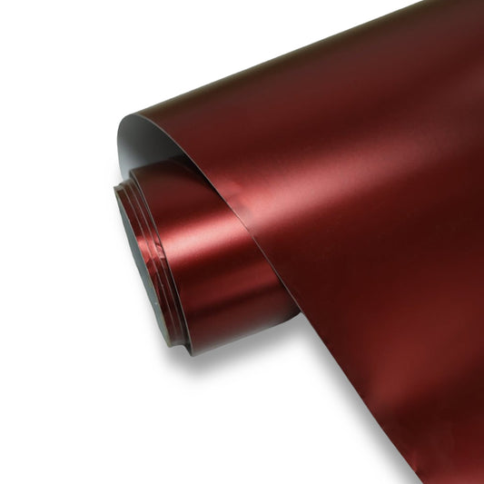 Electroplating Roman Red – PVC Metallic Gloss Vinyl Wrap