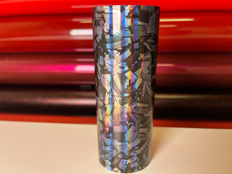 Laser Flower Carbon Silver