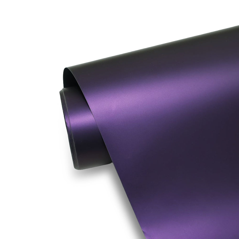 Matte Purple – PVC Satin Matte Vinyl Wrap