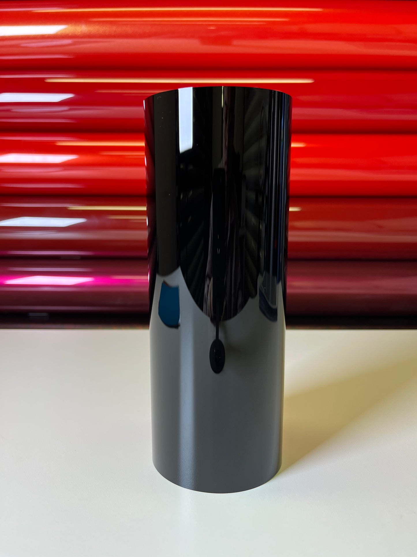 Mirror Black – TPU Gloss PPF-Effect Vinyl Wrap