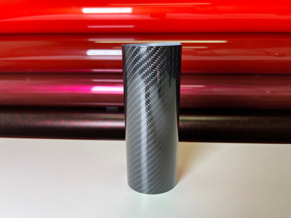 6D Carbon Fiber Black – PVC Textured Vinyl Wrap