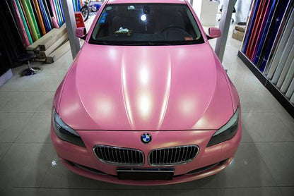 Golden Sand Princess Pink – PVC Metallic Gloss Vinyl Wrap