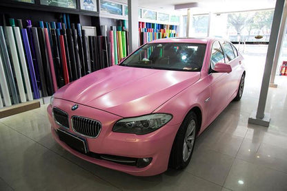 Golden Sand Princess Pink – PVC Metallic Gloss Vinyl Wrap