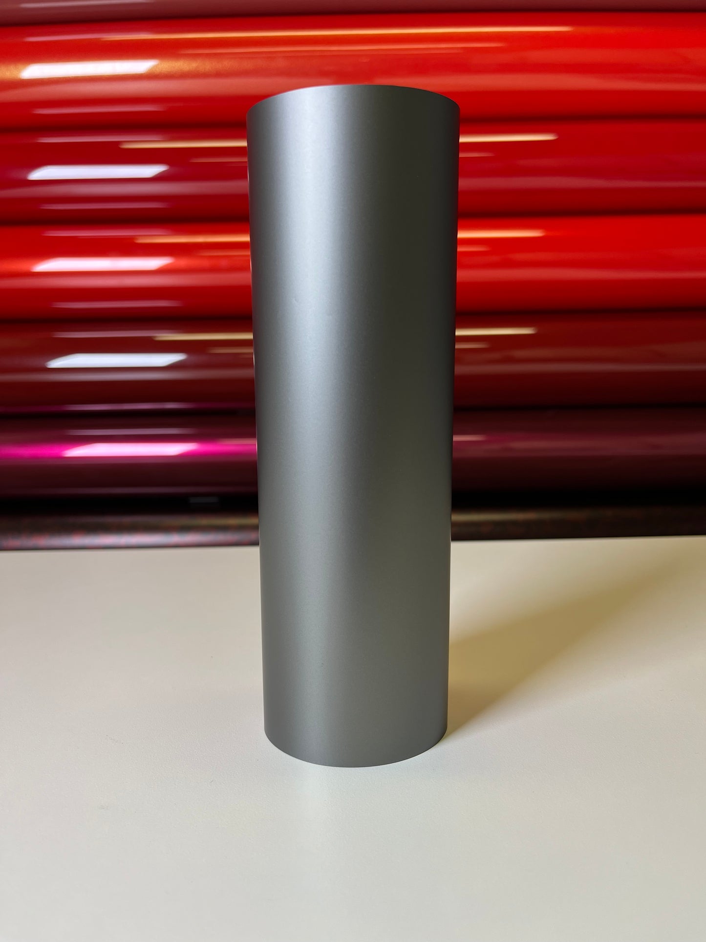 Satin Liquid Silver – TPU Satin PPF-Effect Vinyl Wrap