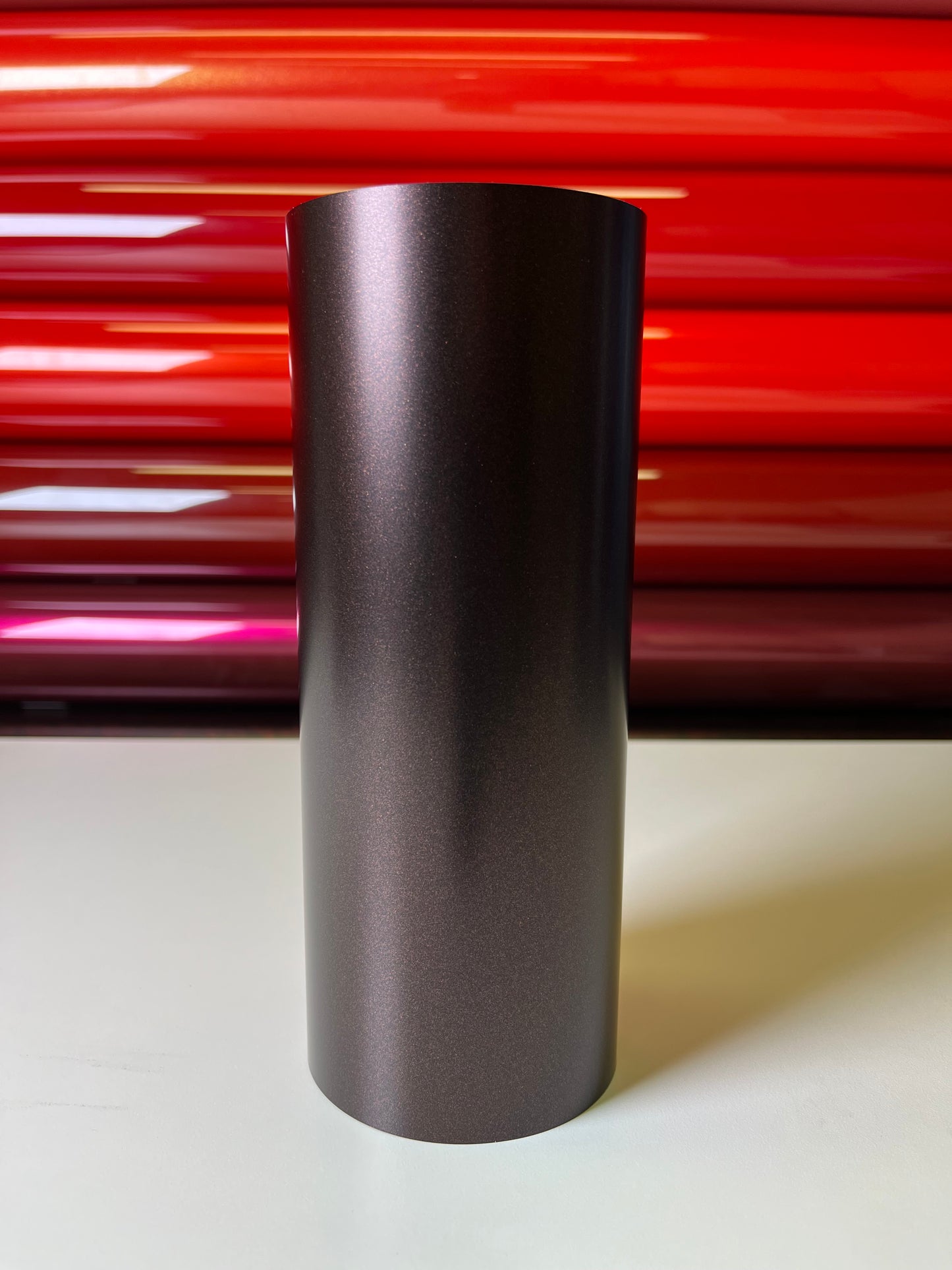 Satin Mahogany – TPU Satin PPF-Effect Vinyl Wrap