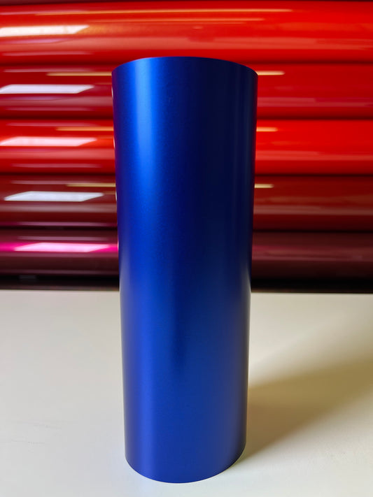Satin Metallic Blue – TPU Satin PPF-Effect Vinyl Wrap