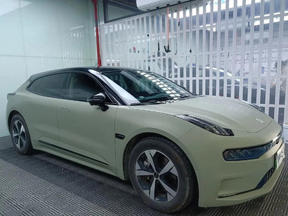 Satin Khaki Green – PVC Satin Matte Vinyl Wrap