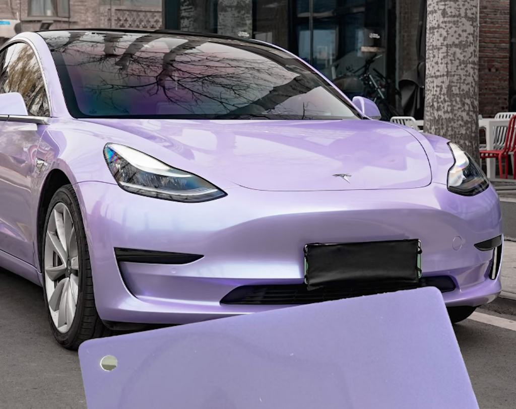 Silver Illusion Purple