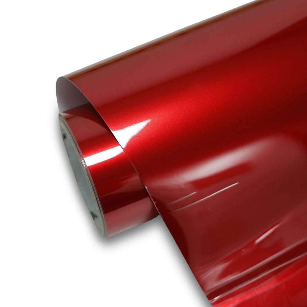 Super Bright Metallic Soul Red – PVC Metallic Gloss Vinyl Wrap