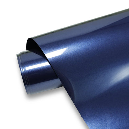 Super Bright Metallic Galactic Blue – PVC Metallic Gloss Vinyl Wrap