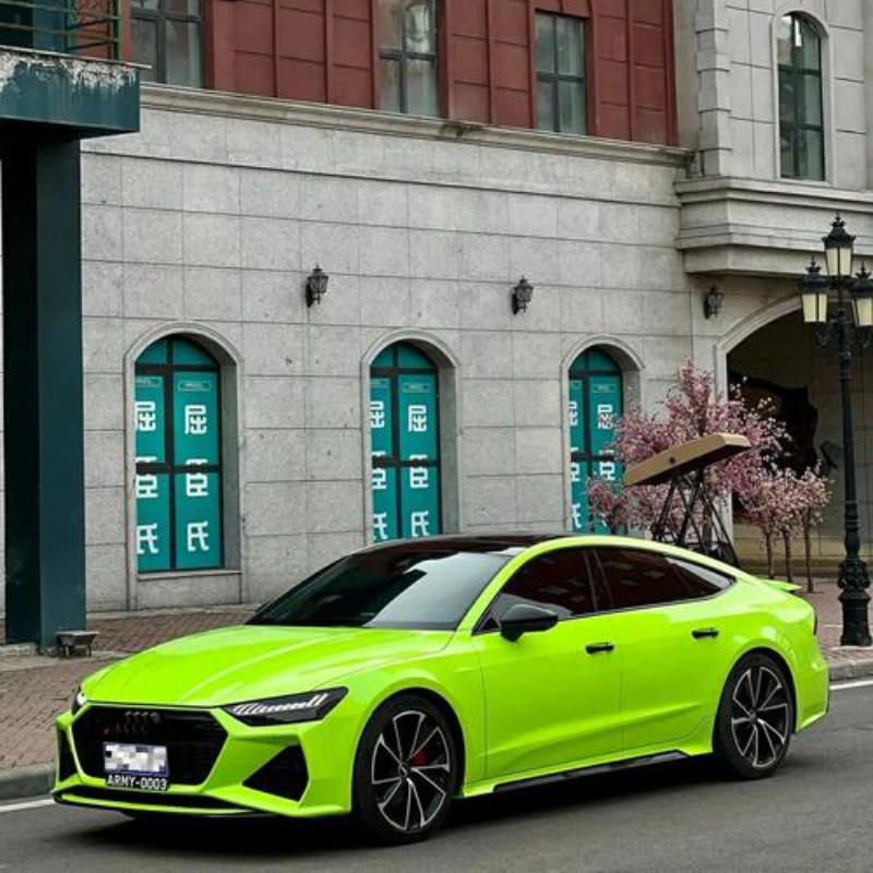 Crystal Apple Green – PVC High Gloss Vinyl Wrap