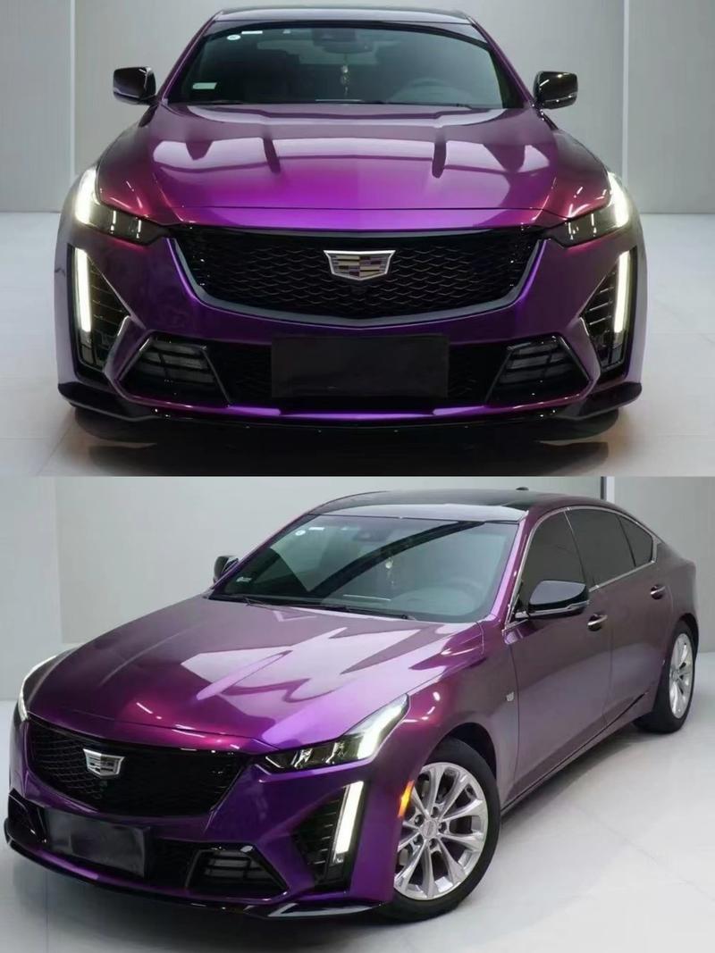 Super Bright Metallic Grape Purple – PVC Metallic Gloss Vinyl Wrap