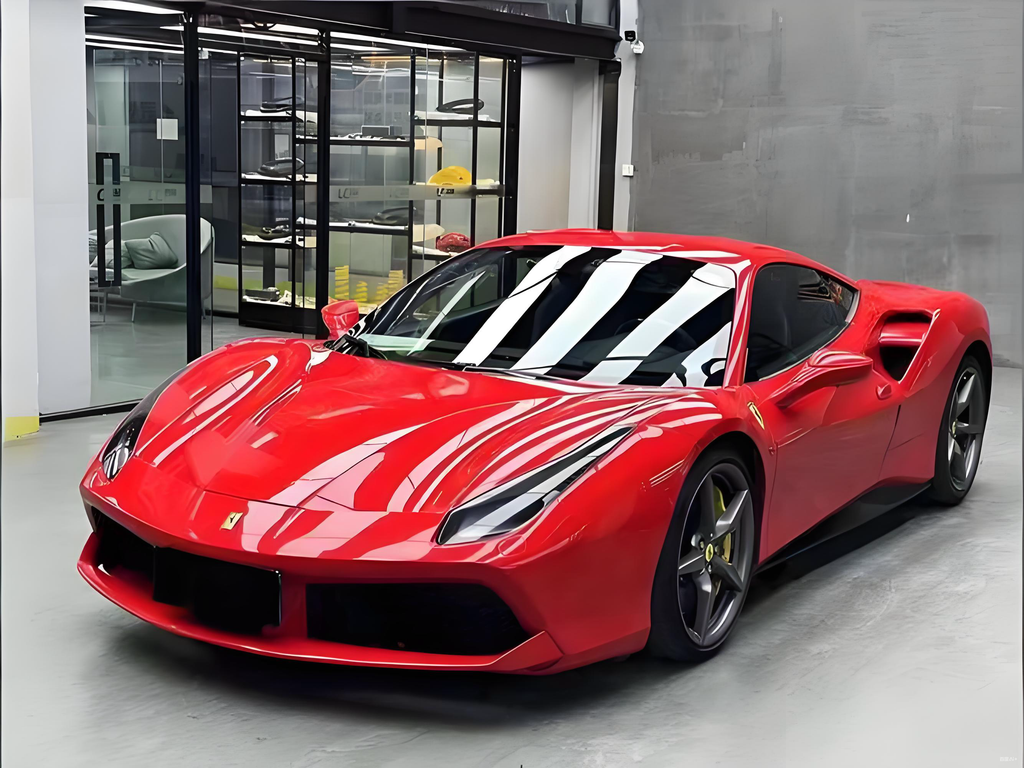 Crystal Ferrari Red