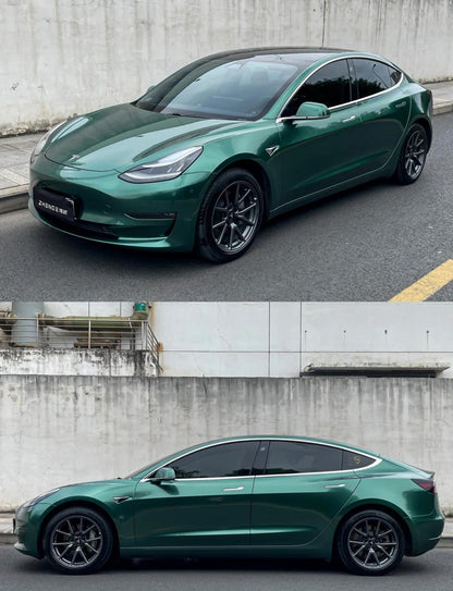 Jade Emerald Green – PVC Metallic Gloss Vinyl Wrap