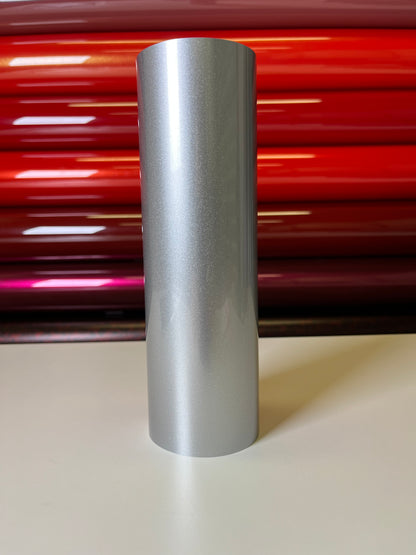 Metallic Silver – TPU Gloss PPF-Effect Vinyl Wrap