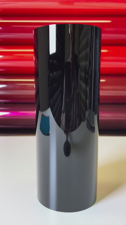 Mirror Black – TPU Gloss PPF-Effect Vinyl Wrap